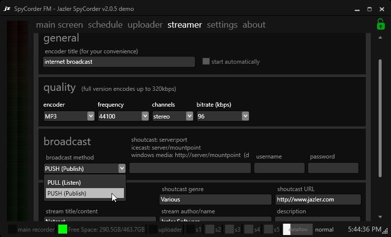 Jazler-spycoder-publishing-settings.png